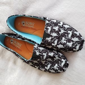 Zen Kitty Skechers Bobs Slip-On Shoes 7.5